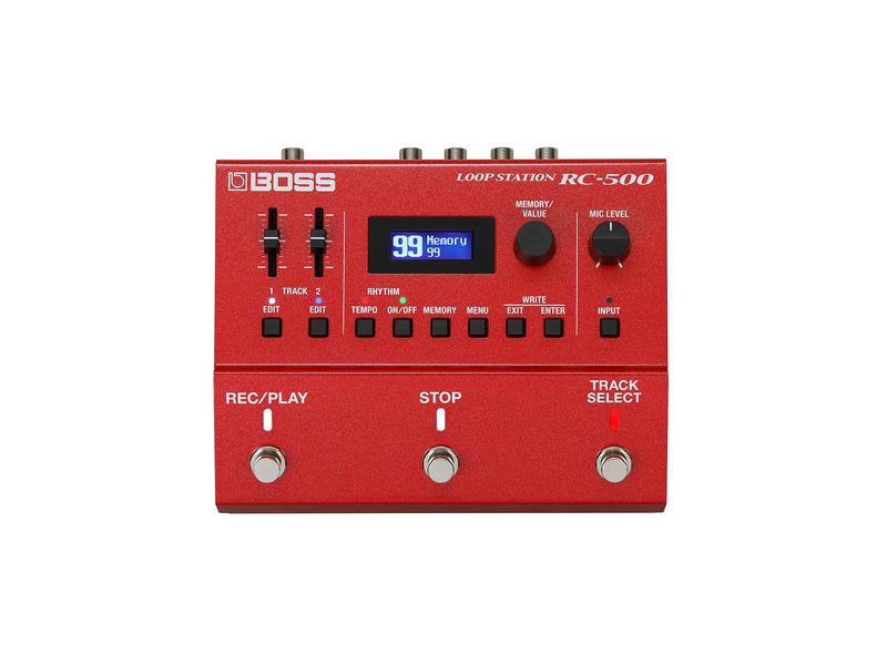 BOSS Pedal RC-500 Kraftpaket auf zwei Spuren