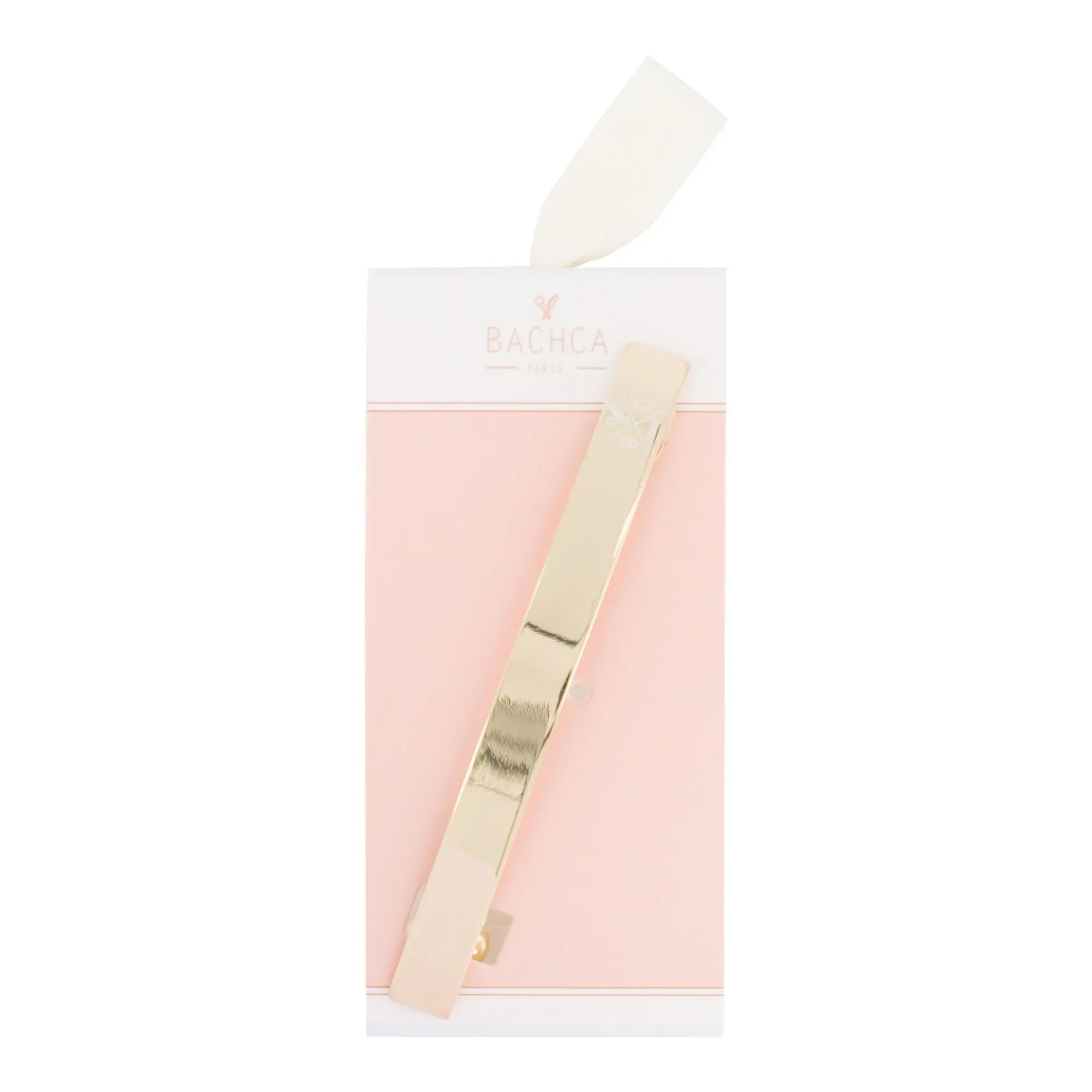 Bachca - BarretteBarrette plate doré Pic Chignon métal- Nouveautés