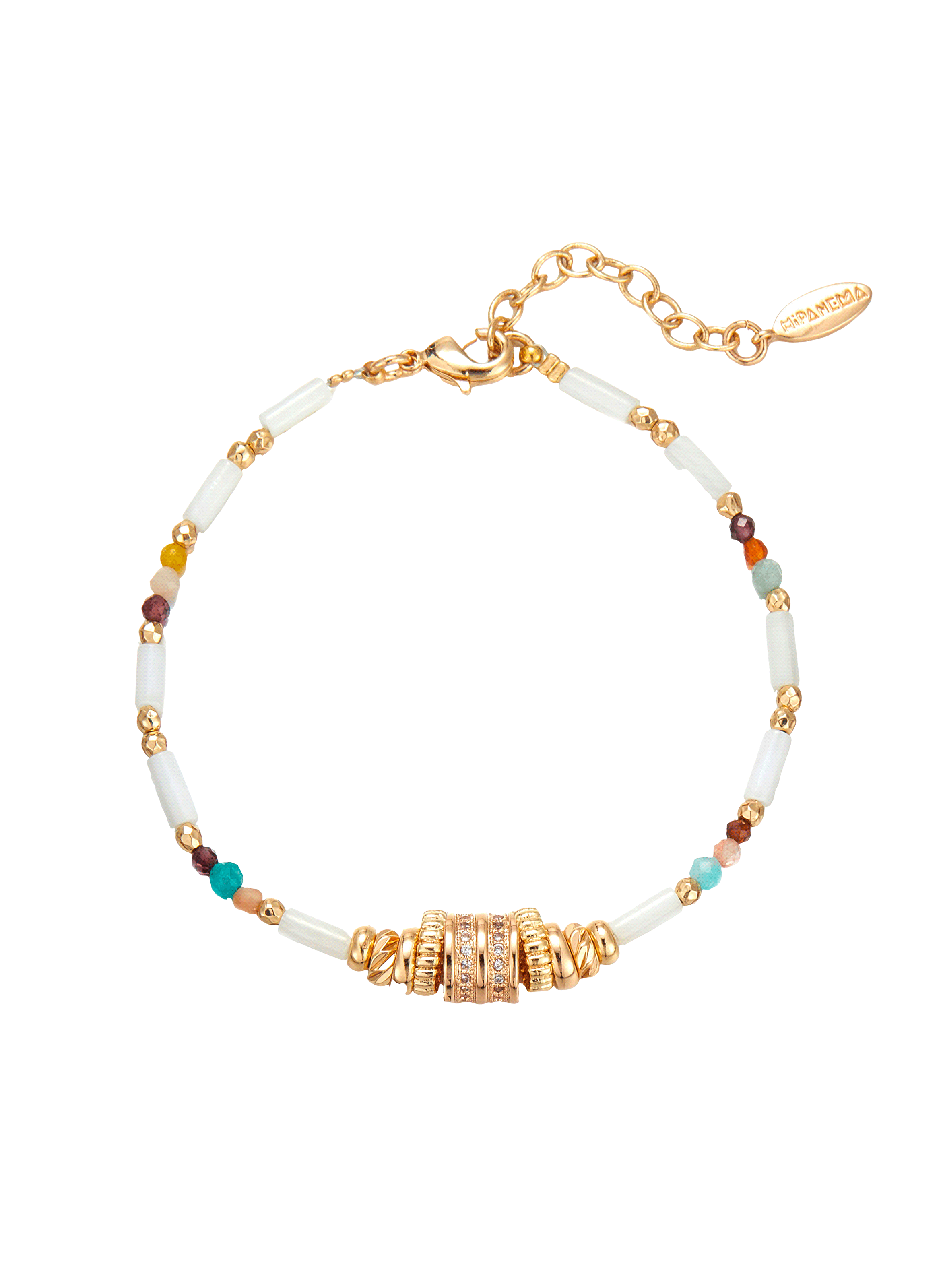 DUNDEE - Bracelet en perles | Blanc