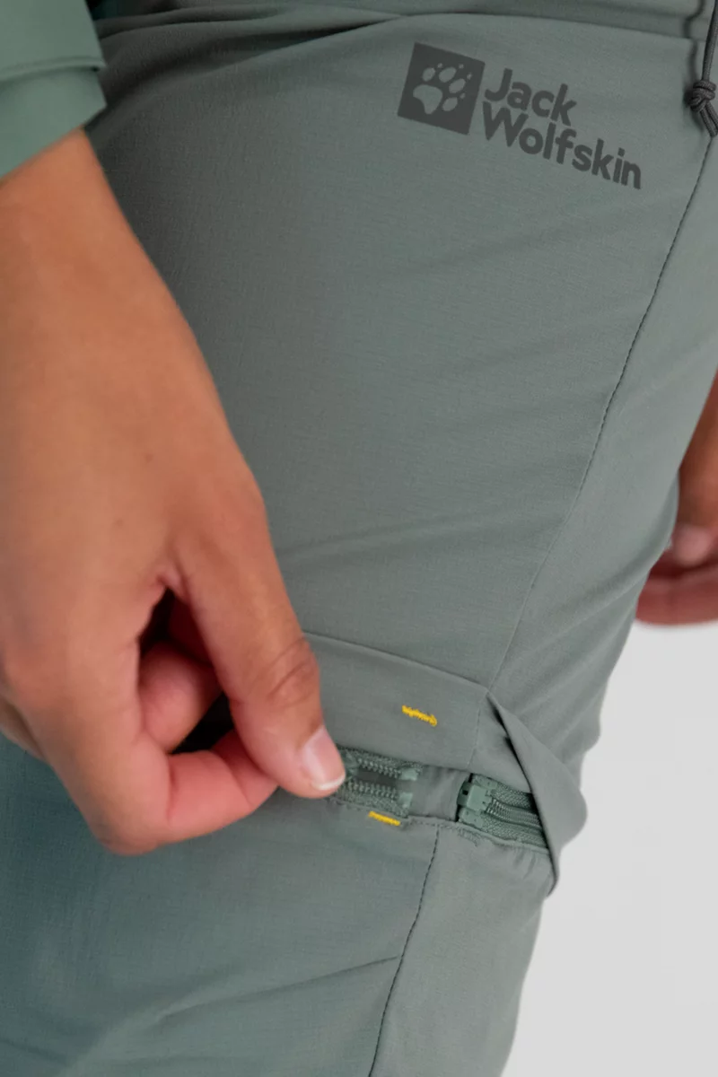 Jack Wolfskin Glastal Zip-Off Kurzgrösse Damen Wanderhose