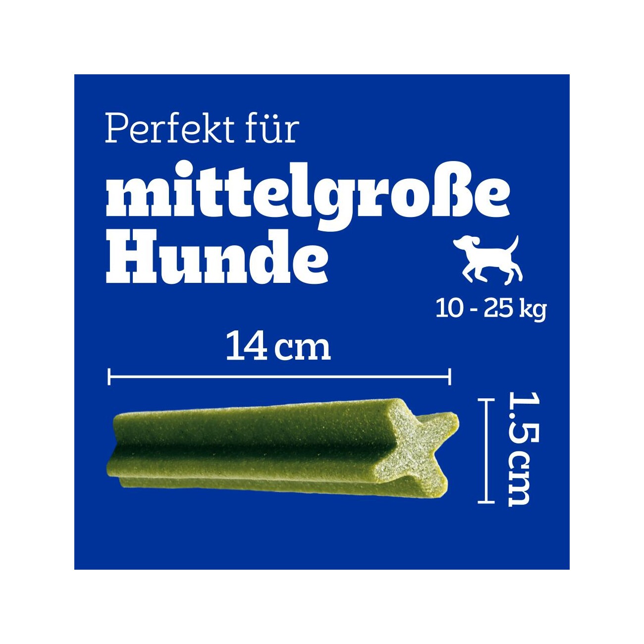 Pedigree Zahnpflege Dentastix Fresh Multipack 28 Stück für mittelgroße Hunde