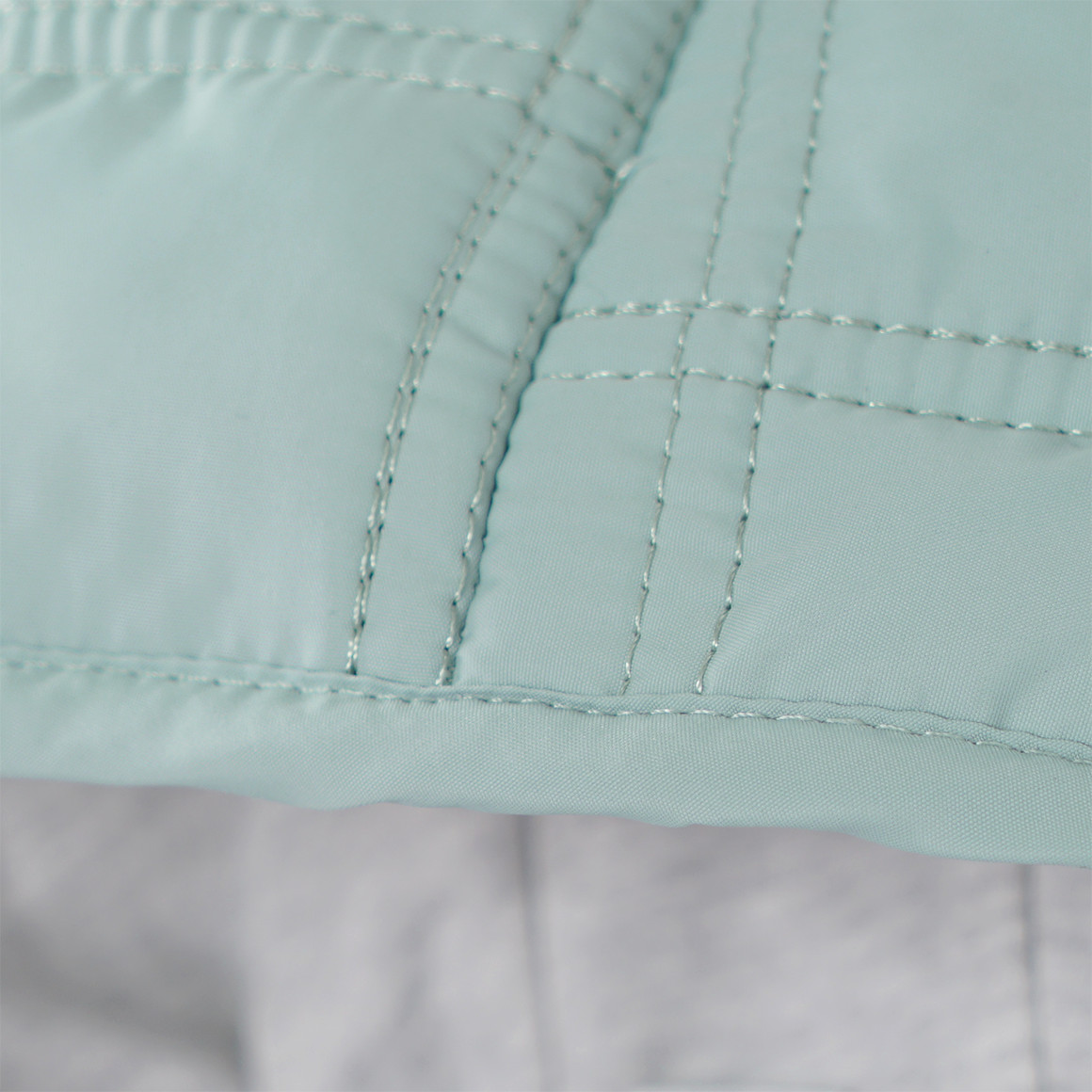 Topomini Baby Steppjacke mit Kapuze mintgrün