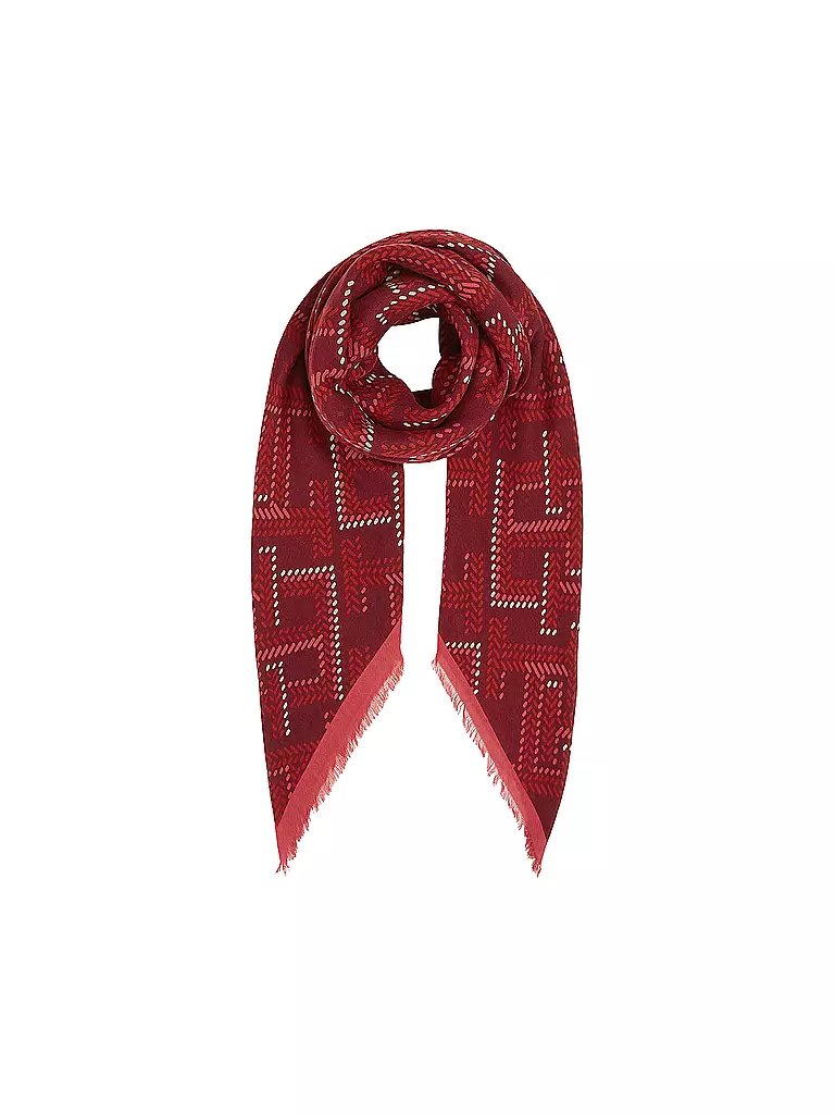 TOMMY HILFIGER Tuch  rot