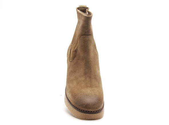 Minka boots bottine talons femme jack marron