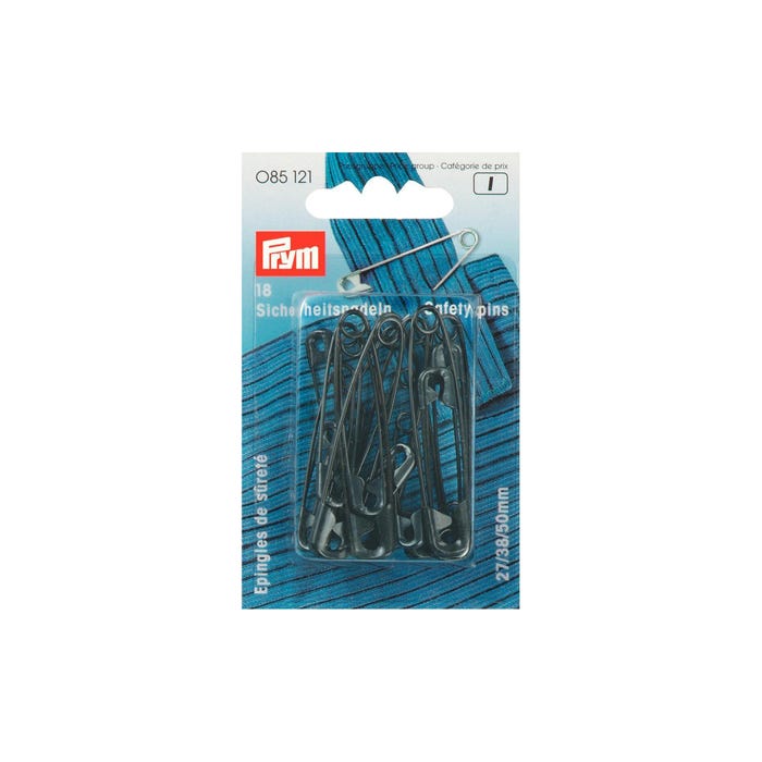 Prym-Veiligheidsspelden- n.0 (27 mm) - n.2 (38 mm) - n.3 (50 mm)