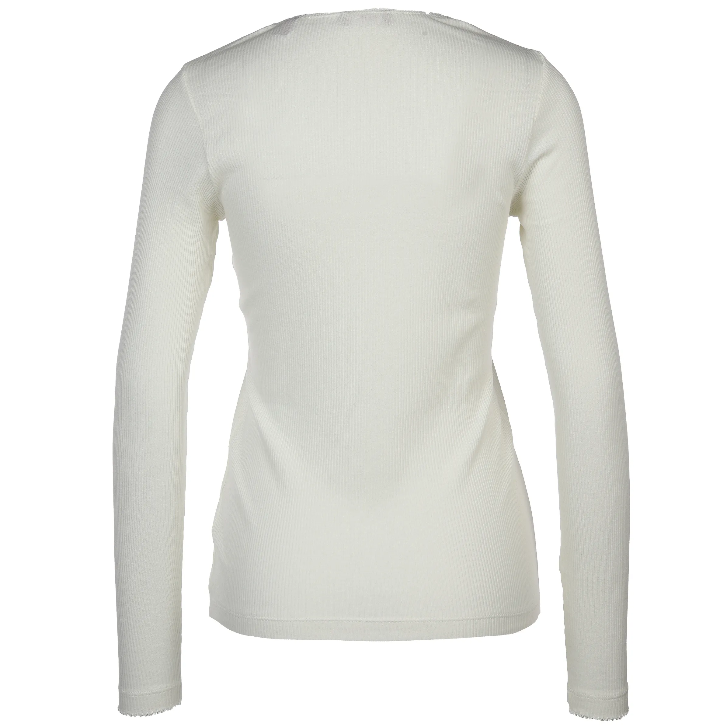 Damen Langarmshirt in Rippoptik
