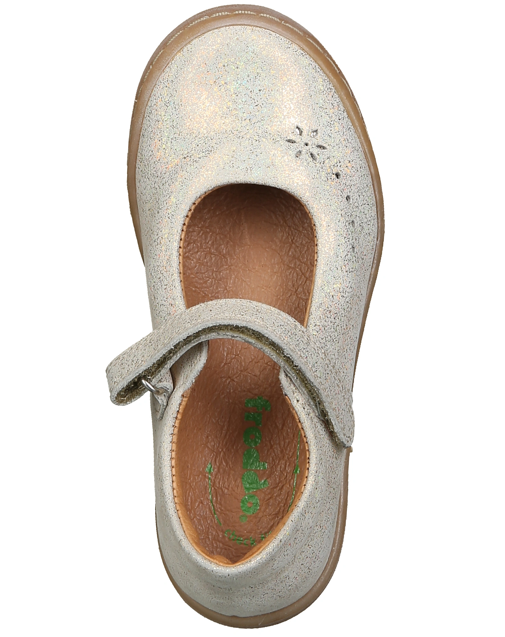 Ballerinas MARY C in gold shine