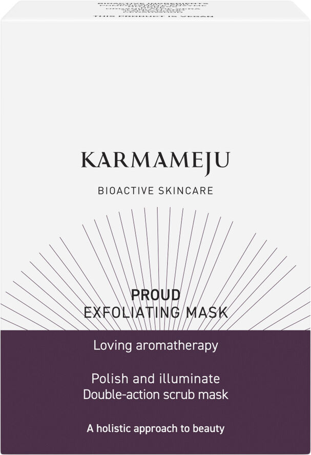 Karmameju Skincare PROUD EKSFOLIERENDE ANSIGTSMASKE 01