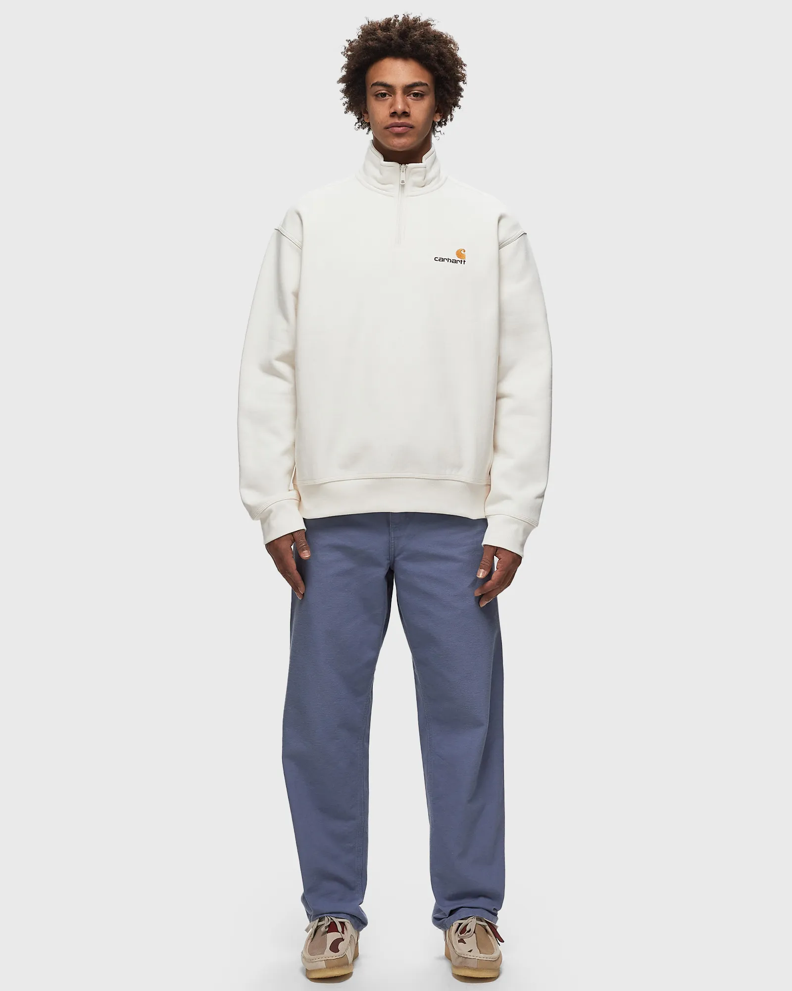 Carhartt WIP Half Zip American Script Sweat