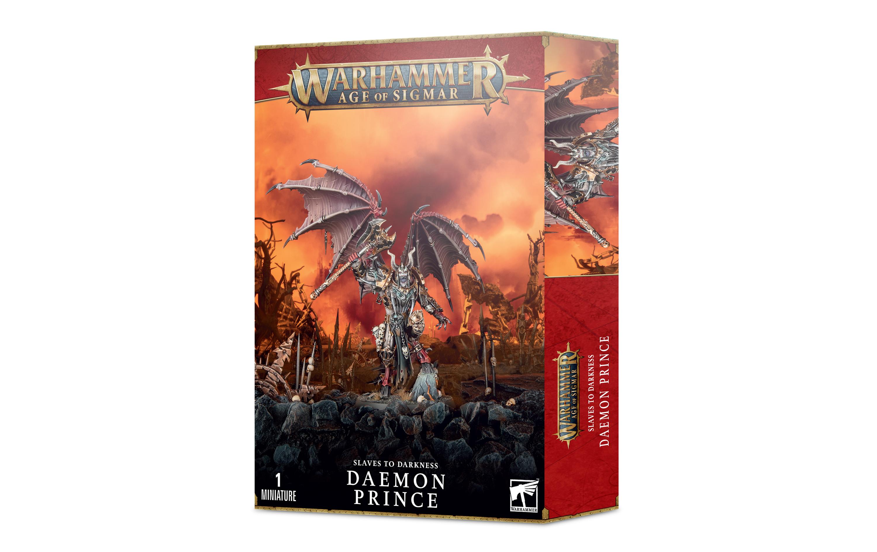 Figur Warhammer Age of Sigmar DämonenprinzWarhammer Age of Sigmar Miniatur: Slaves to Darkness Deamon Prince
