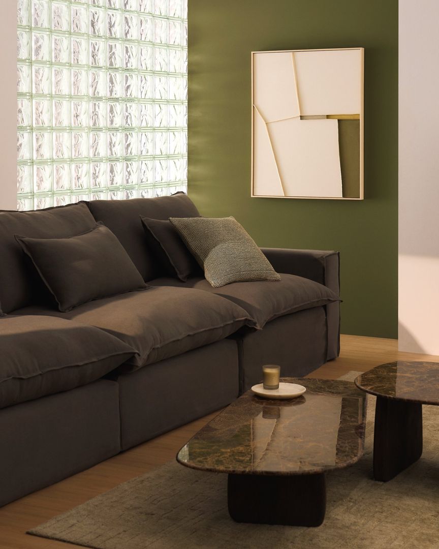 Kave Home Anarela Taupe Elementenbank
