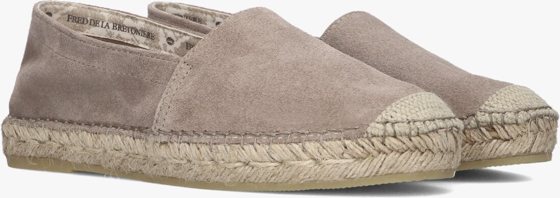 taupe fred de la bretoniere espadrilles 152010228