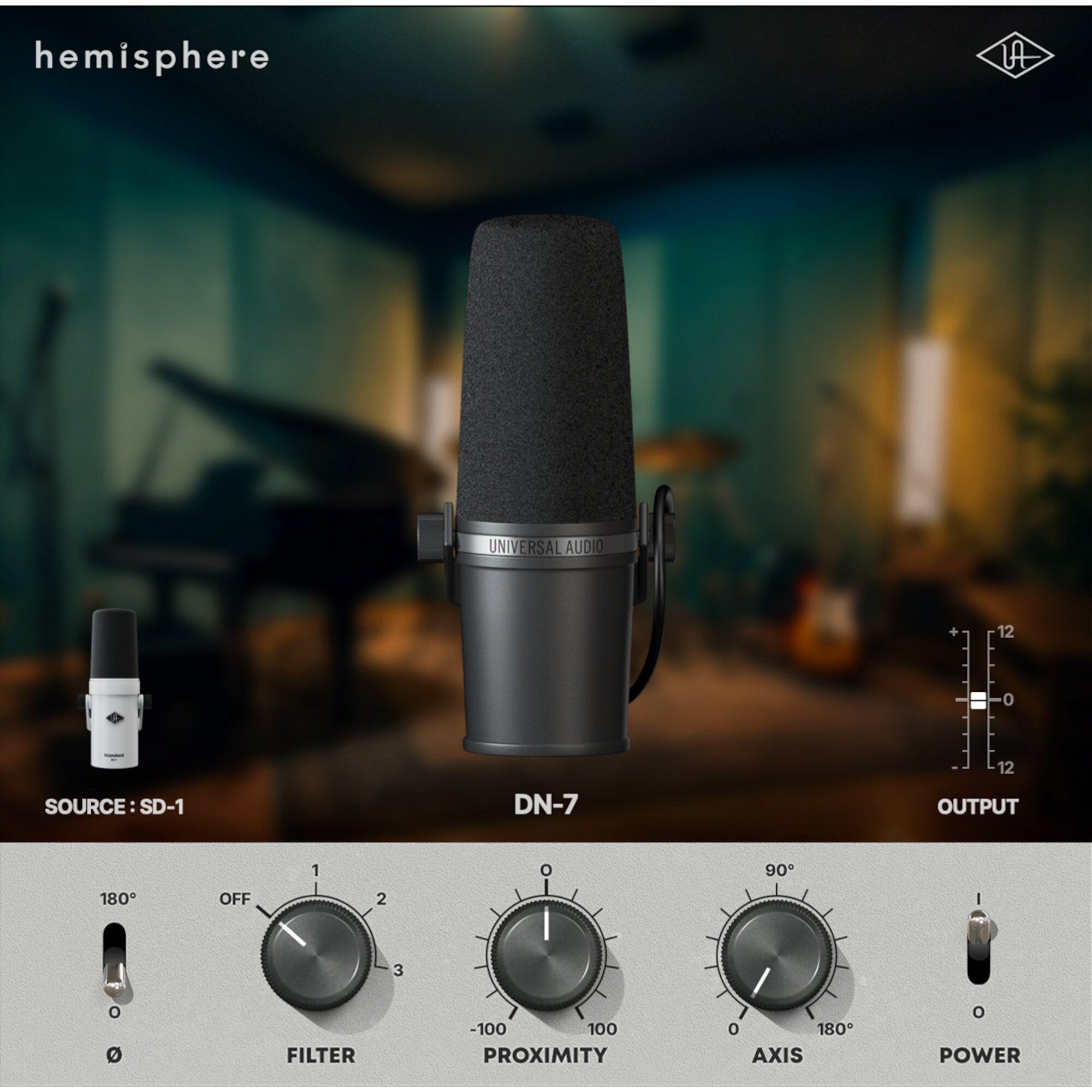 Universal Audio SD-1 Standard Dynamic Microphone broadcast microfoon