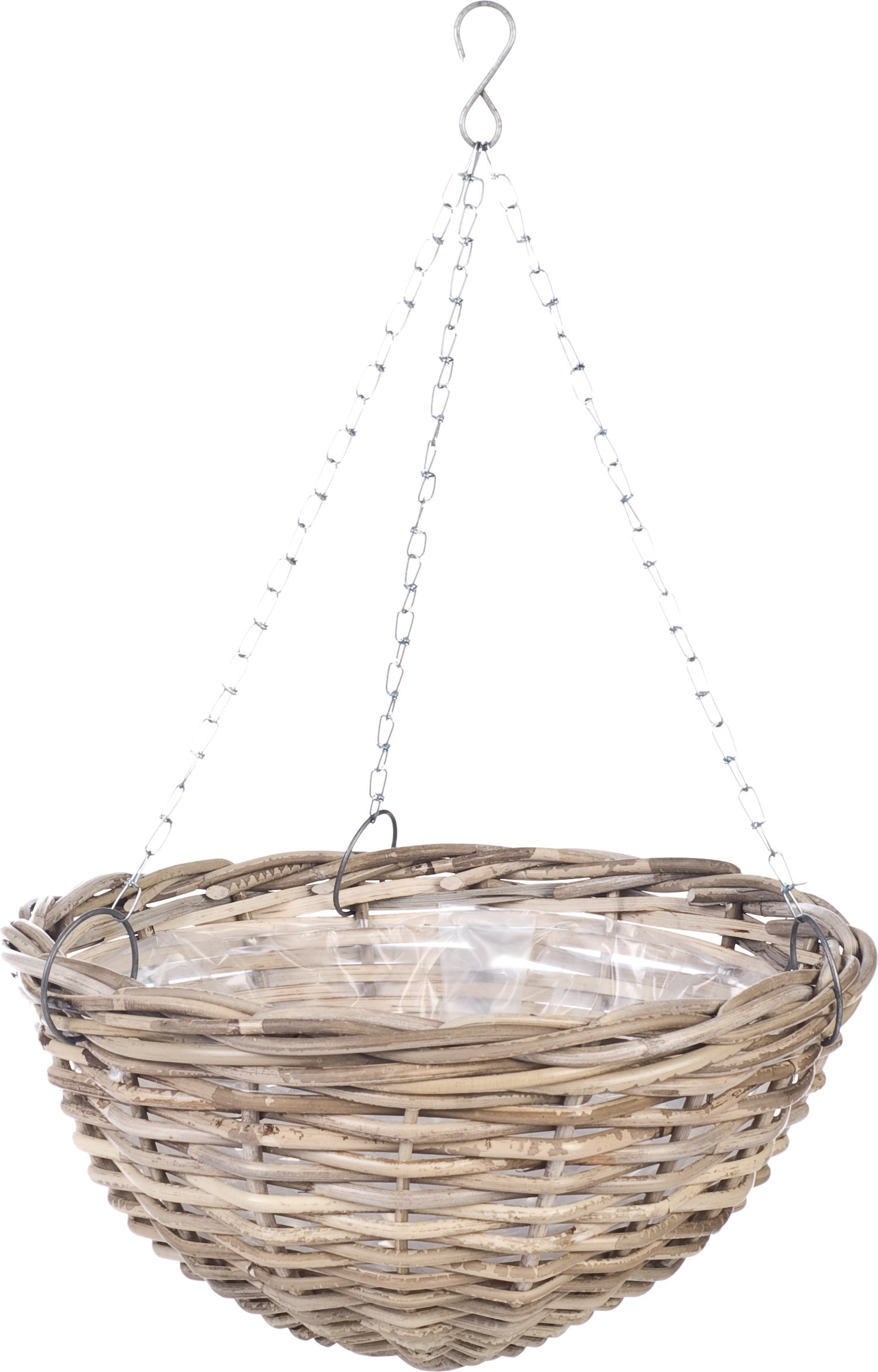 Van der Leeden hangpot grijs D 40 cm