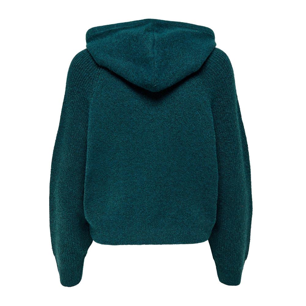 JDY Pull à capuche Turquoise Femme JDY Brilliant