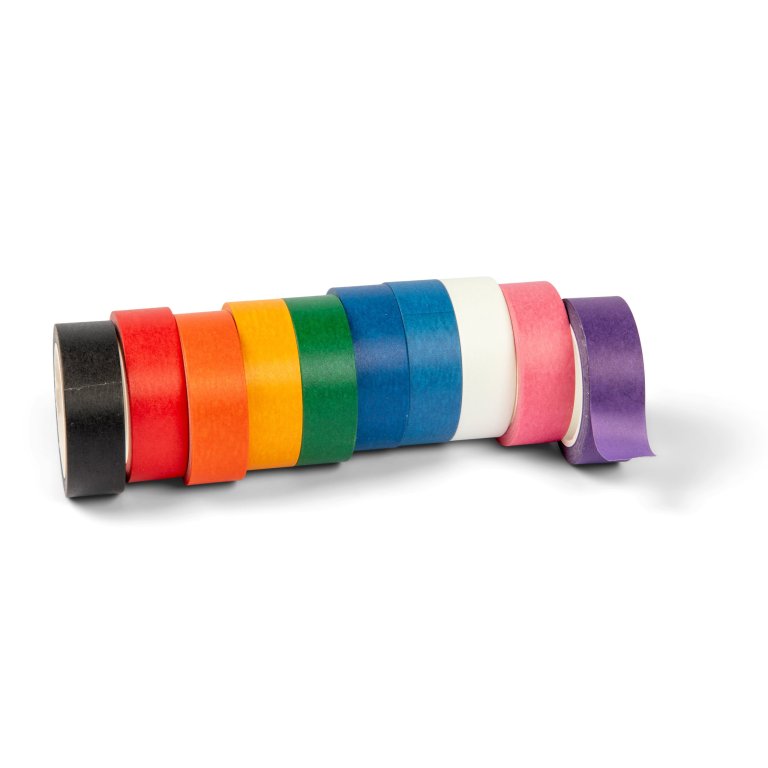 Modulor Washi Klebeband Rainbow, Set