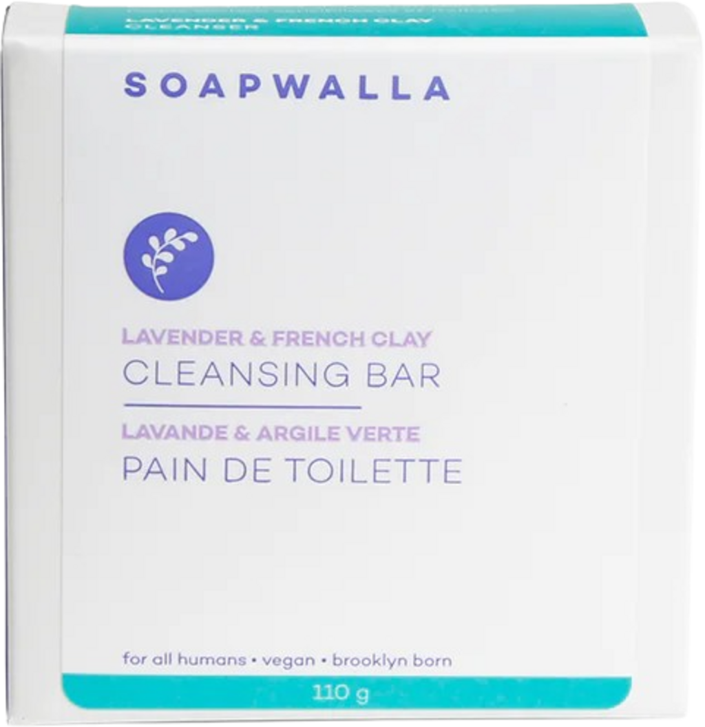 Soapwalla  Soap Bar Lavender & French Clay, 110 g