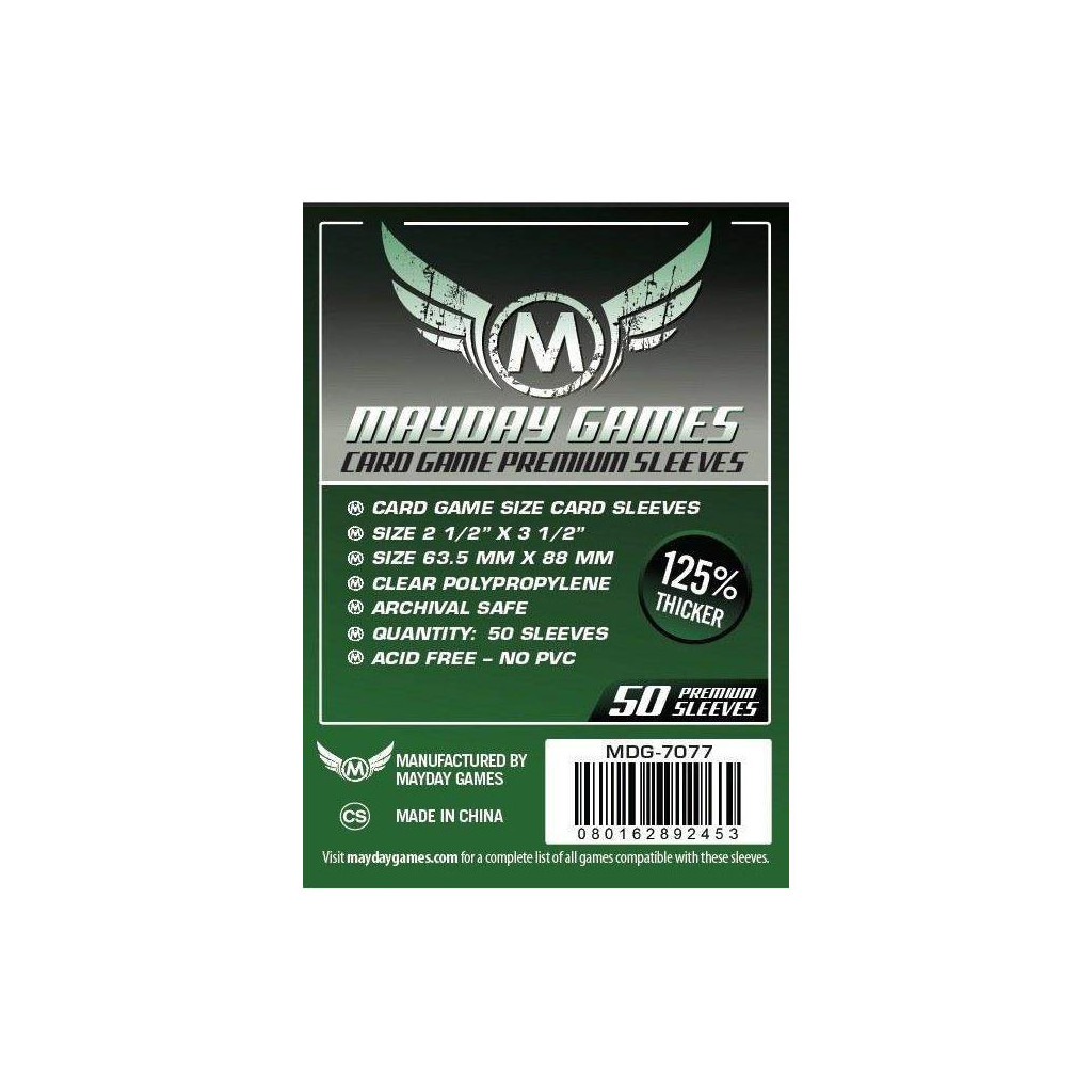 50 Protège Cartes Standard 63.5x88mm Mayday (MDG-7077)