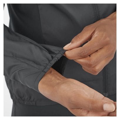 Veste coupe-vent Salomon Bonatti Cross Wind Noir Femme