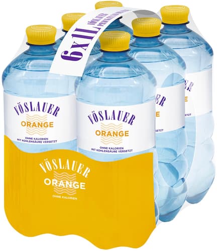 Vöslauer Flavour Orange 6x1,0 l PET (EINWEG)