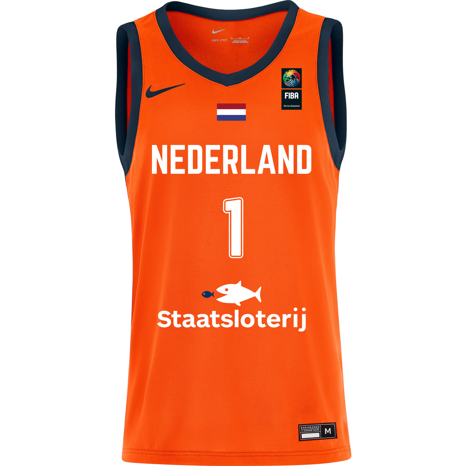 Nike Orange Lions Game Jersey Heren #1