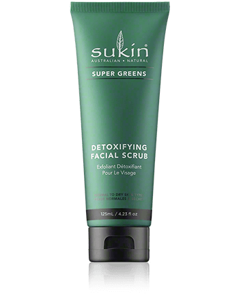 Sukin Super Greens Detoxifying Facial Scrub 125ml