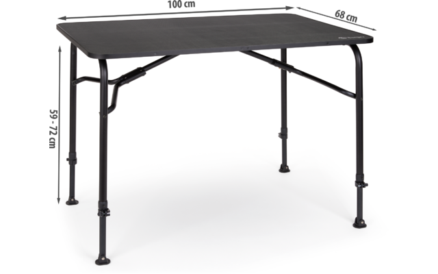Berger Klapptisch Tornio Carbonoptik