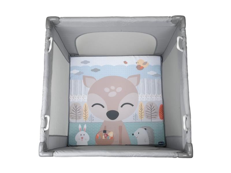 Chicco Laufgitter Open Fawn Weicher und sicherer Laufstall