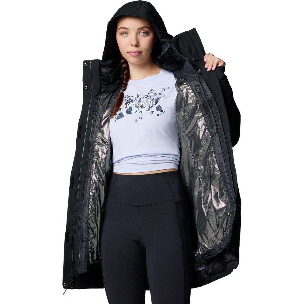 Columbia Pulaski™ II Interchange Jacke Damen schwarz