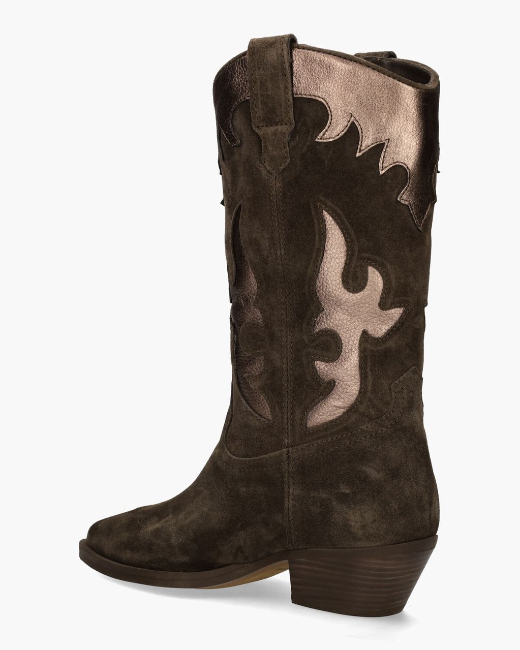 Alpe Western 2088 Donkerbruin Damesboots