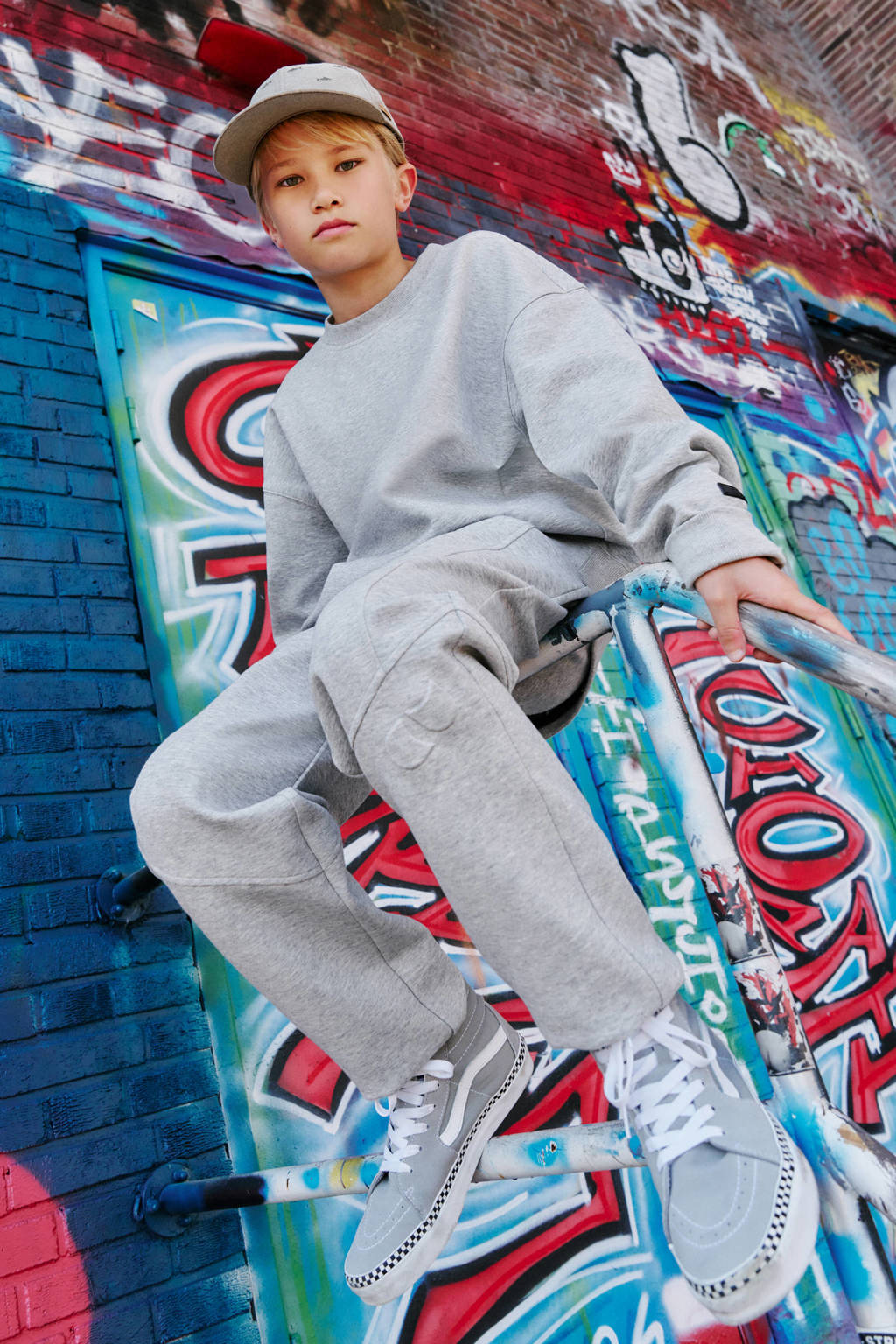 Coolcat Unisex Joggingbroek Sam Grijs