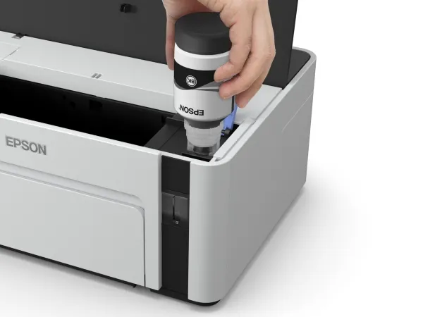 Epson EcoTank ET-M1120 - Printer - S/H - blækprinter - kan genopfyldes - A4/Legal - 1440 x 720 dpi - op til 15 spm - kapacitet: 150 ark - USB 2.0