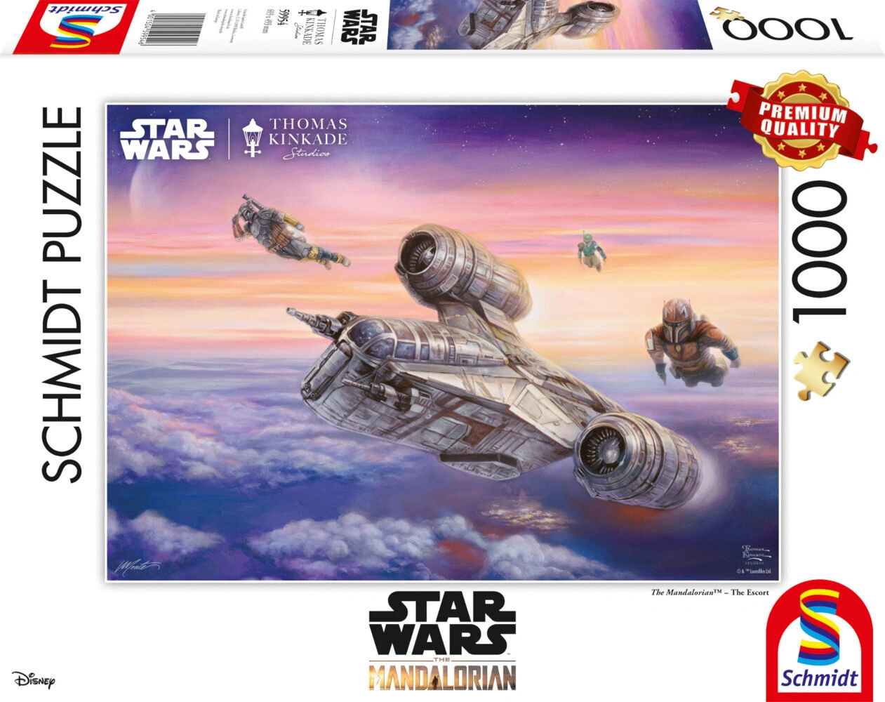 Lucas Film, The Mandalorian, The Escort (Puzzle)