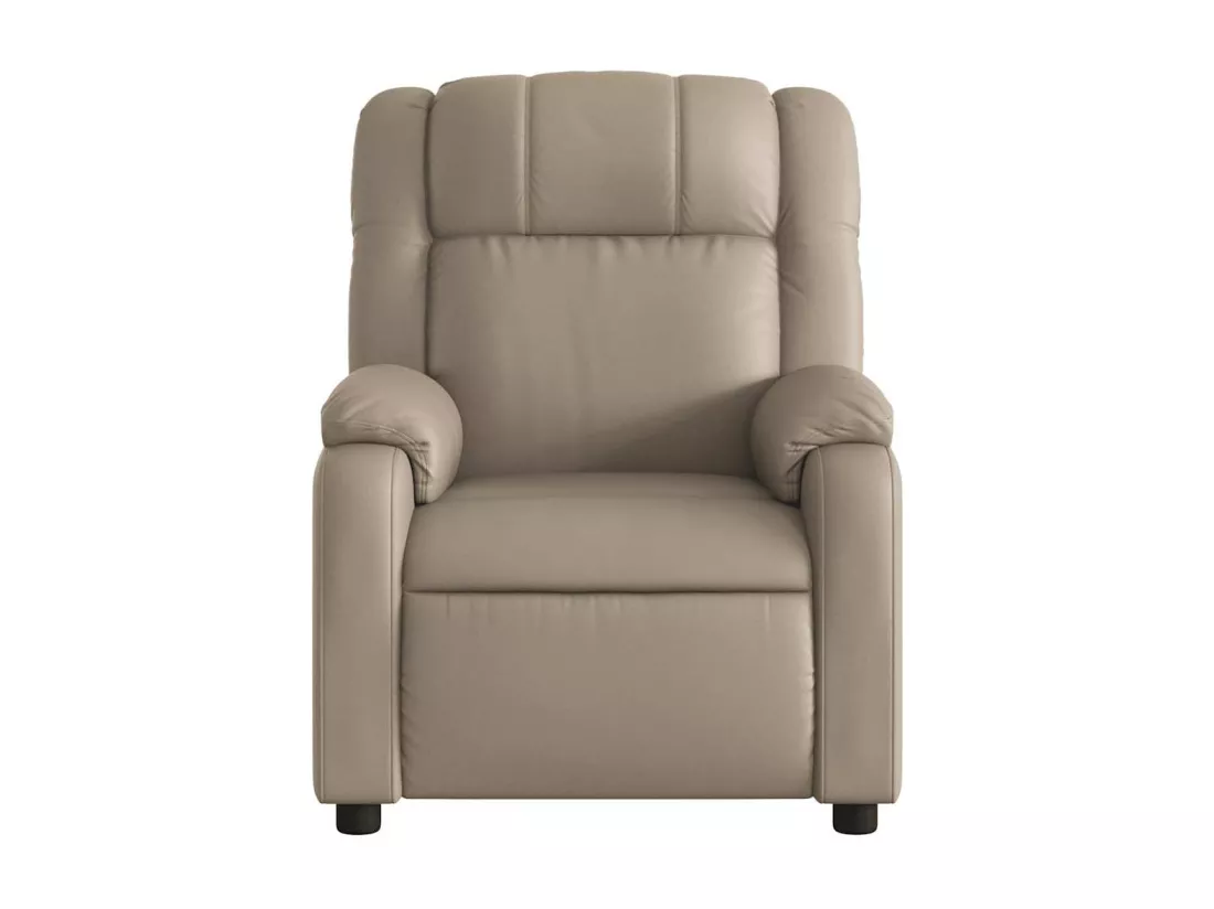 Fauteuil de massage inclinable Cappuccino Similicuir