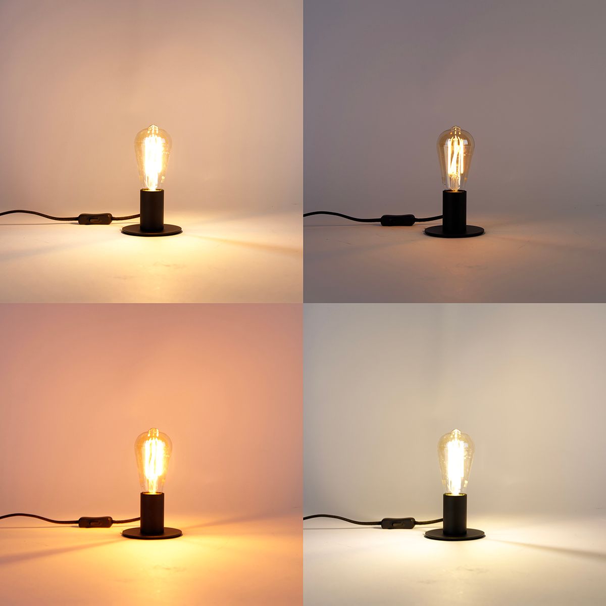 Smart E27 LED lamp ST64 goud 7W 806 lm 1800-3000K
