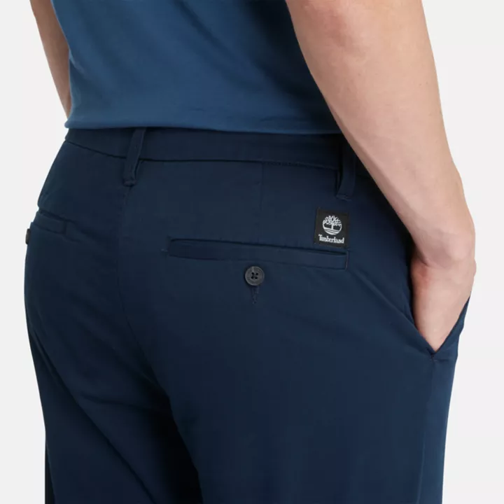 Chino stretch Squam Lake pour homme en bleu marine