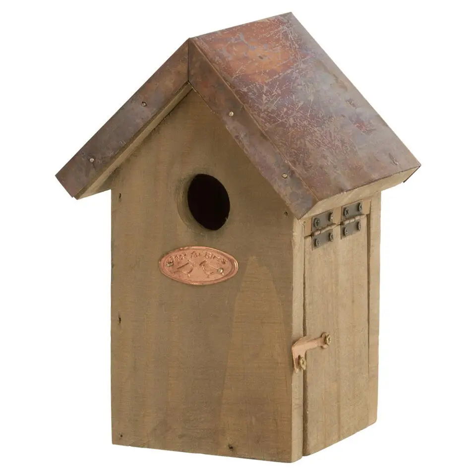 Best for Birds Vogelhuisje - hout - Winterkoning nestkastje - 20 cm