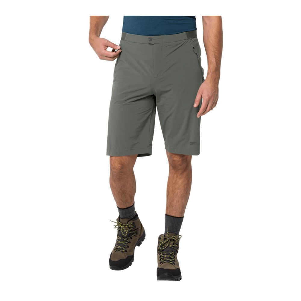 Jack Wolfskin PRELIGHT - Short Homme gecko green