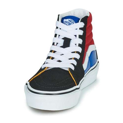 Vans - SK8-HI - Noir / Rouge / Bleu