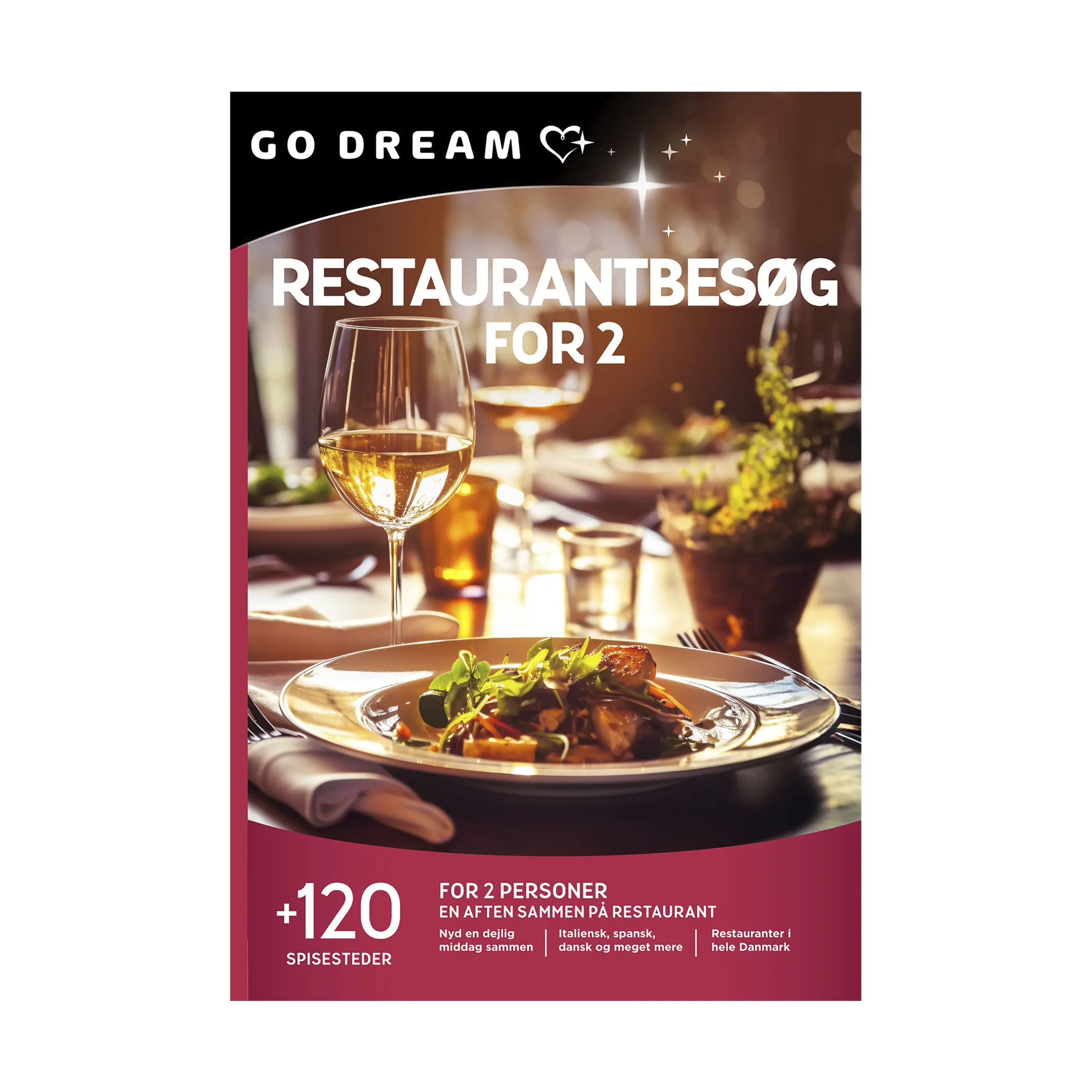 GO DREAM Gavekort - Restaurantbesøg