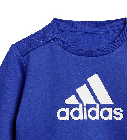 adidas Performance Sweatset - I Bos LOGO JOG - Blau/Weiß