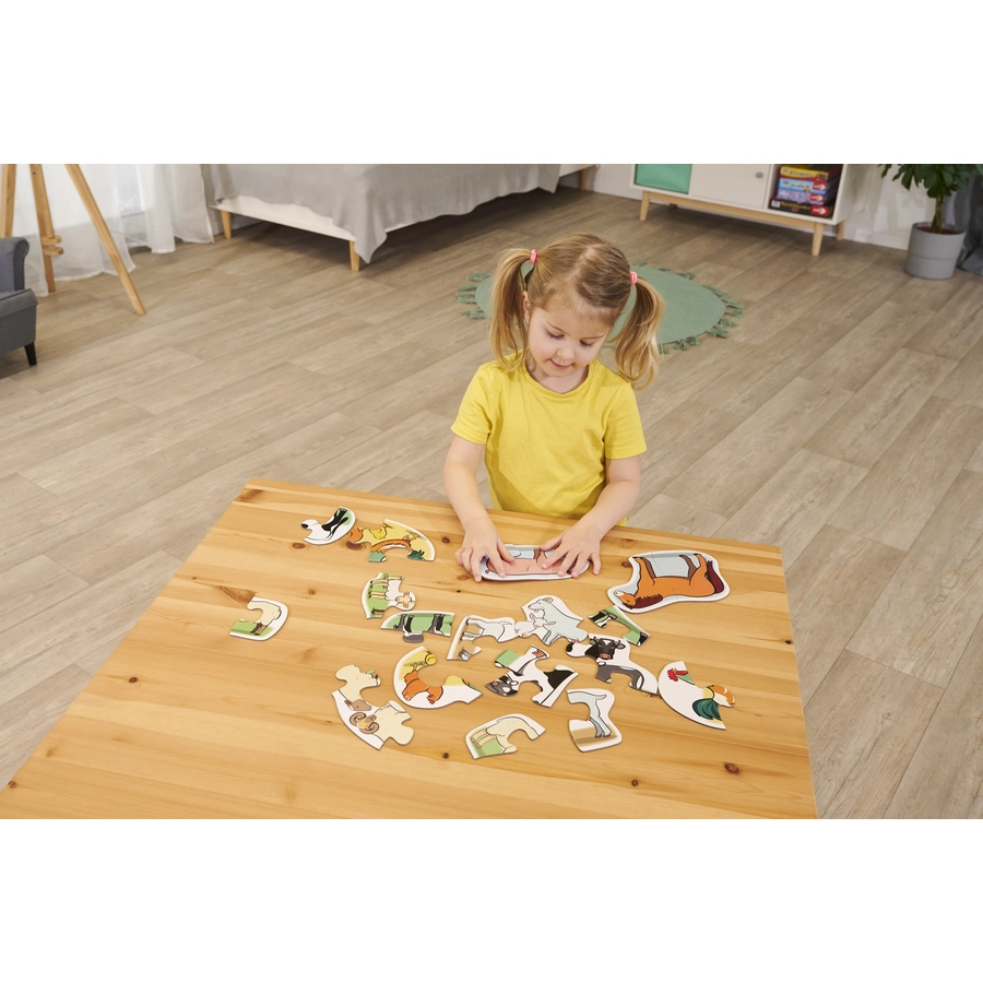 Noris 6 erste Puzzles – Bauernhoftiere