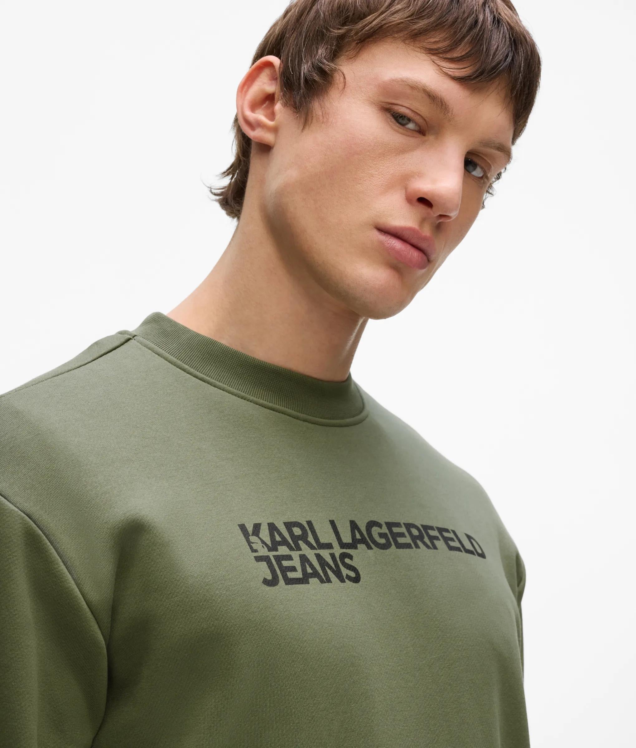 Sweatshirt met regular fit en logo