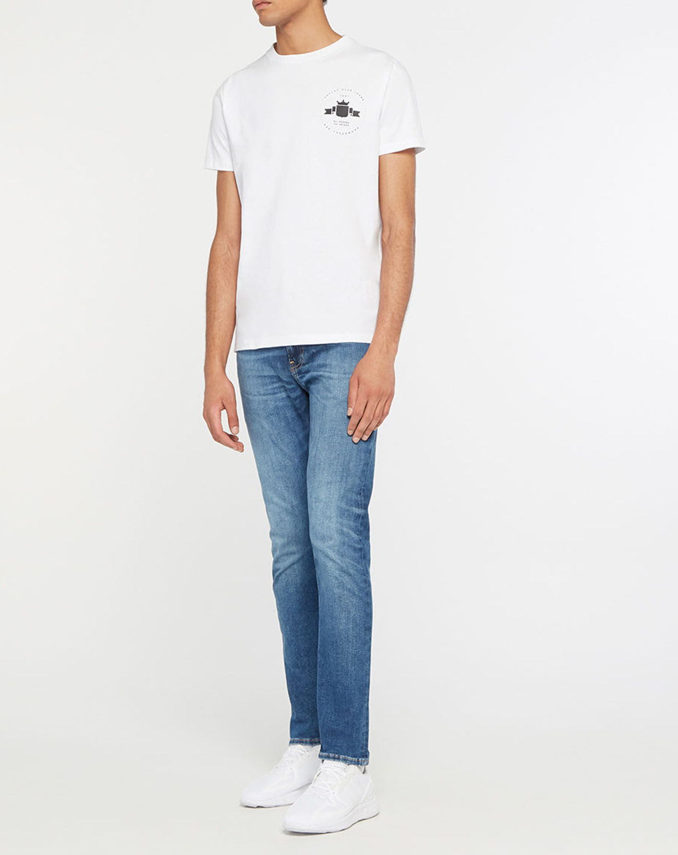 Replay T-Shirt Logo Asolo blanc