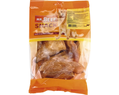 Hondensnack MR. BEEF runderoren 200g kauwspeeltje