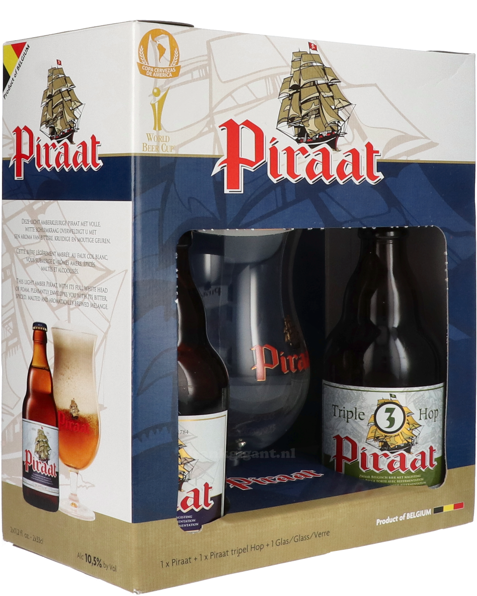 Piraat Proefpakket met Bokaal 66 cl