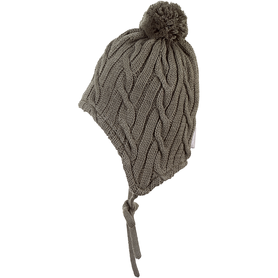 Sterntaler Strickmütze dunkelgrün