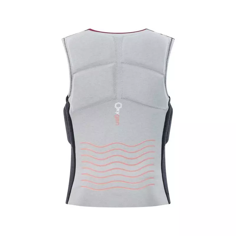Gilet impact kitesurf/windsurf PROLIMIT PureGirl Oxygen Stretch vest Half PaddedFrontzip