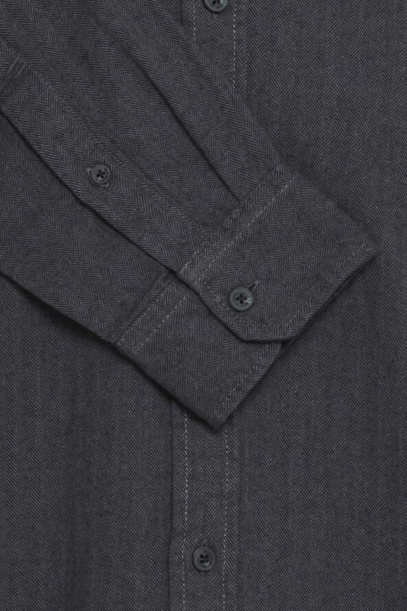 Blend Shirt Gray pinstripe