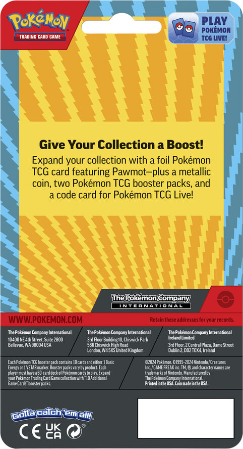 Pokémon Pokemon 2 pack blister
